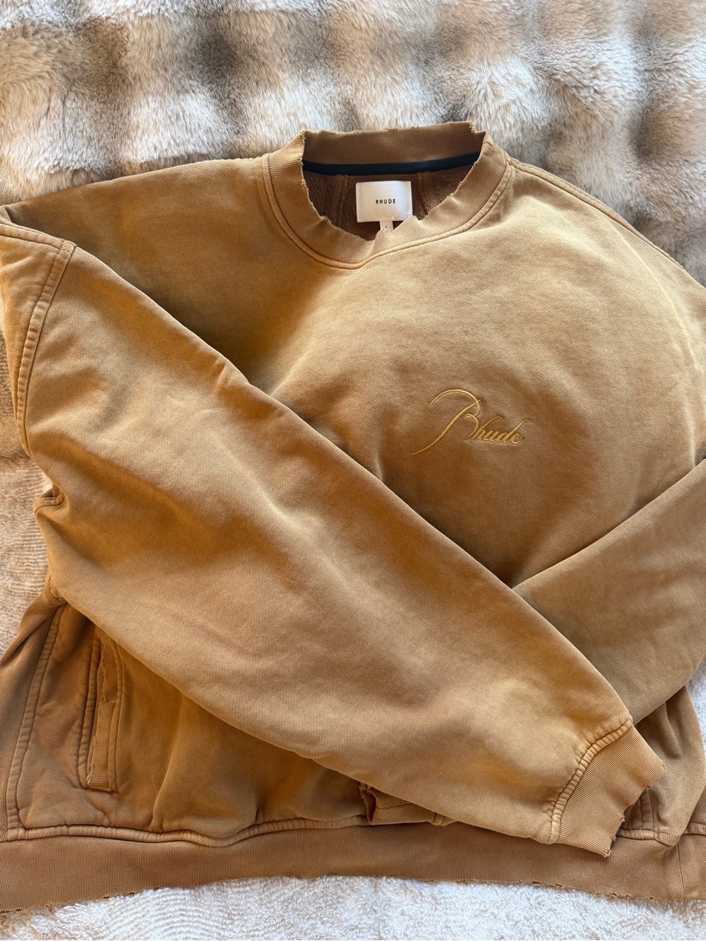 Rhude Script-Logo Crewneck - Picture 3 of 4
